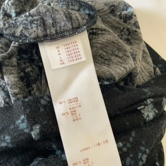 Louis Vuitton blue black long sleeved top XS - Picture 15 of 16